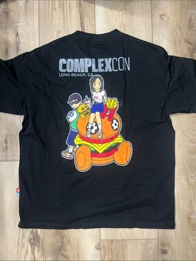 Vandy The Pink x ComplexCon exclusive T-Shirt Black Size XL NEW